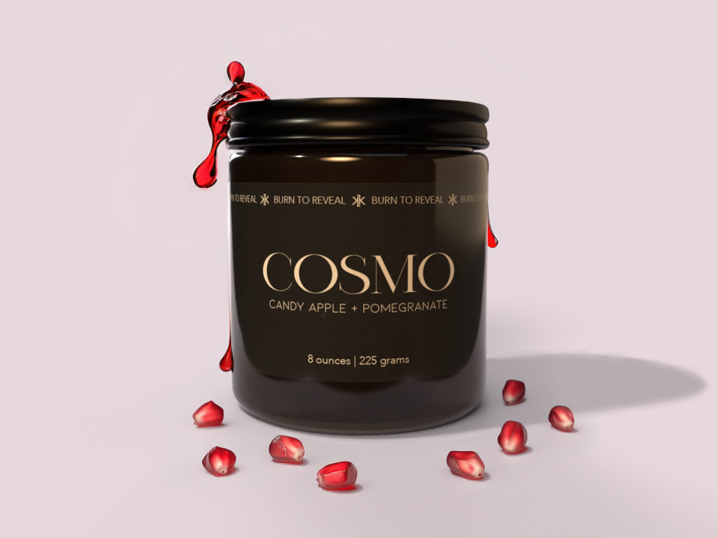Cosmo | Candy Apple + Pomegranate 8 oz Soy Candle